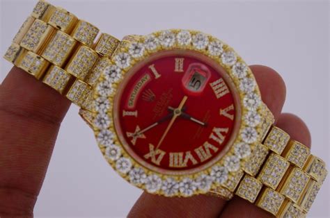 red face rolex day date president replica|rolex day date diamond bracelet.